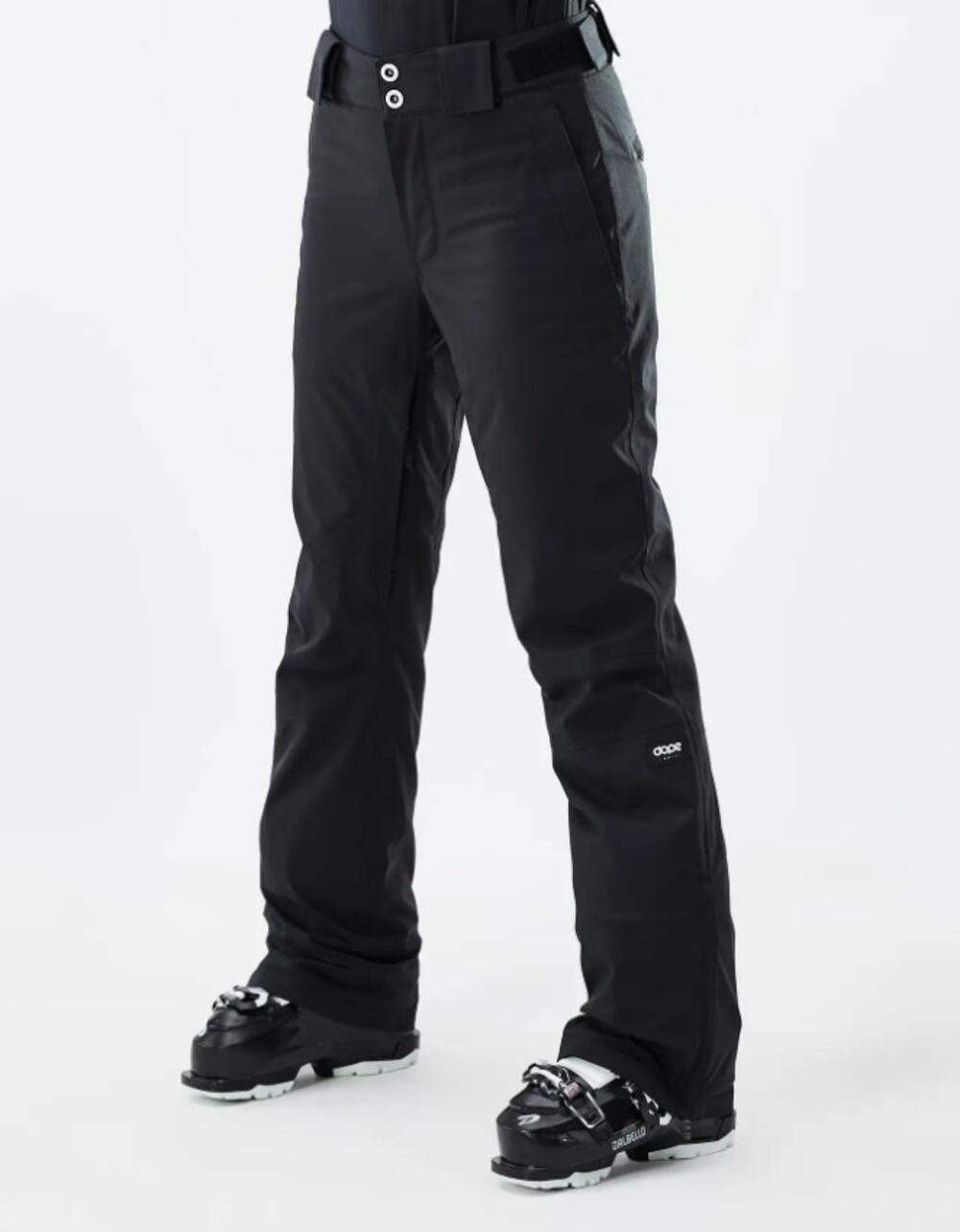 Dope Con Ski Pants Black Outdoor Insulated Water Resistant Women's L